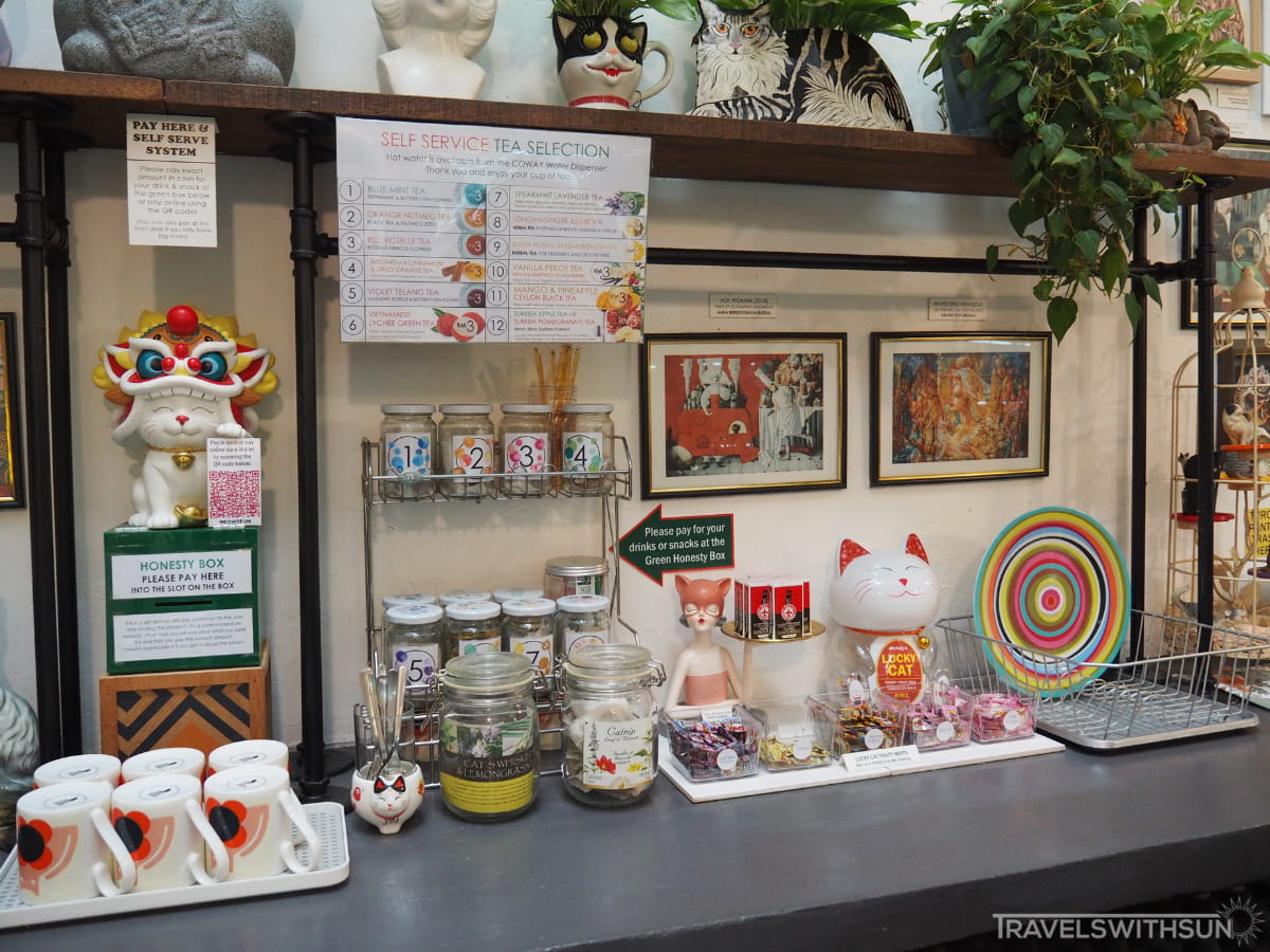 Pantry Section At Meowseum Museum Of Cat Art & Craft