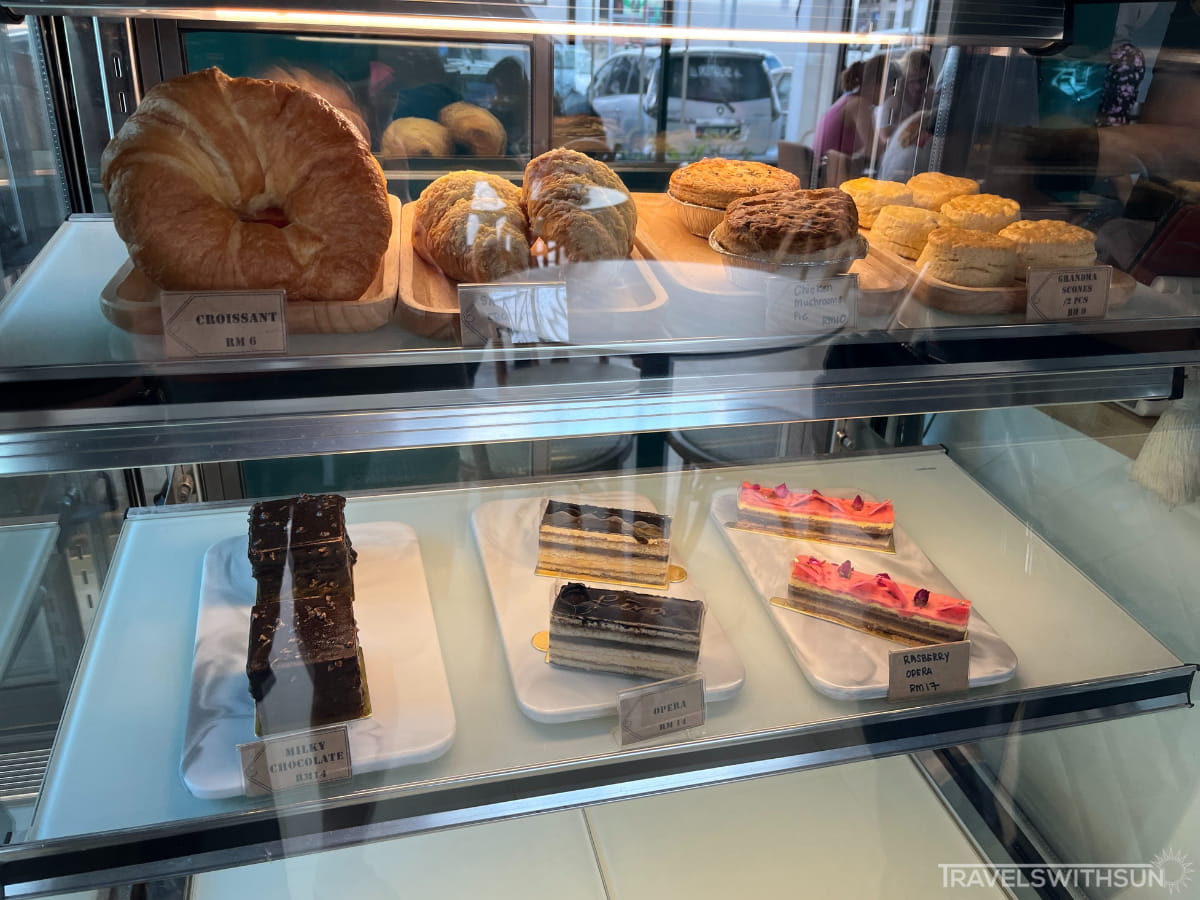 Pastries And Cakes For Sale At Growing Seed Cafe At Tanah Rata