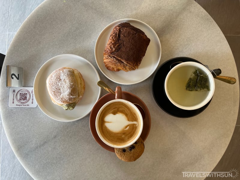 Pastries And Coffee At Chloe Co Cafe In Ipoh
