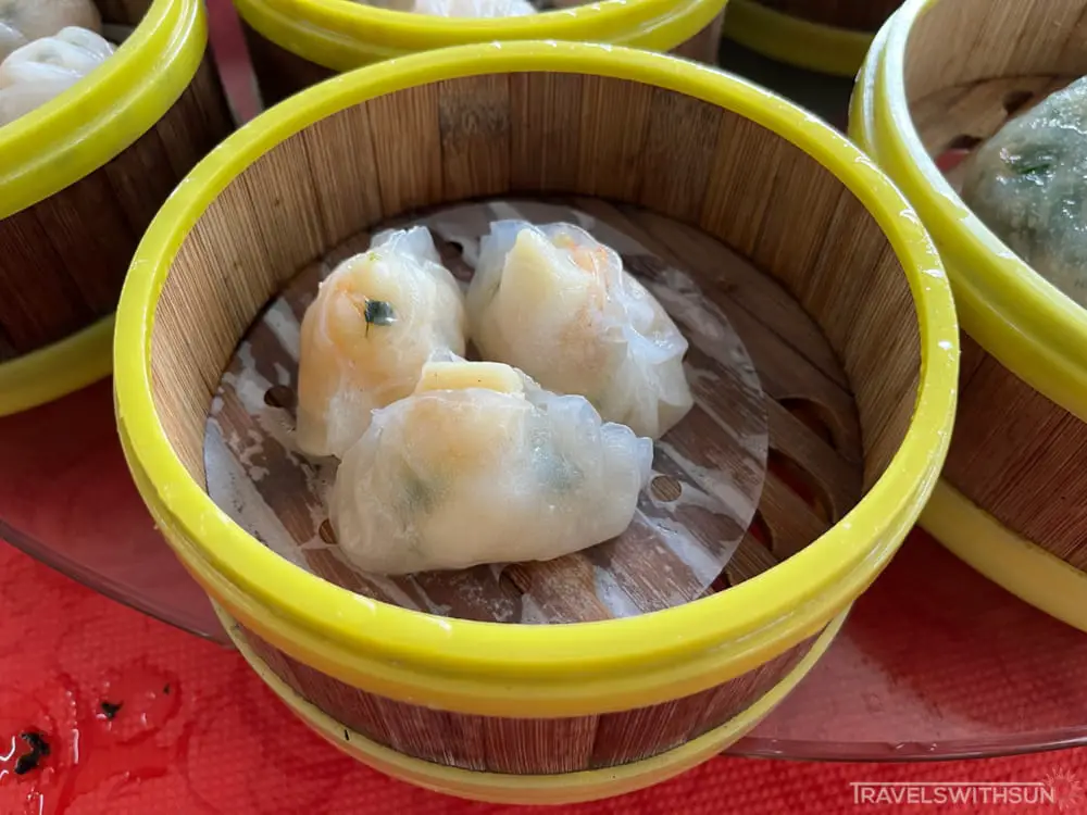 Pearly Scallop Shrimp Dumpling At Zhen Hi Hao Dim Sum Restaurant
