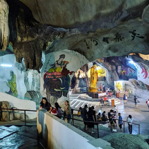 Perak Cave Temple Is A Popular Sightseeing Destination Among Tourists