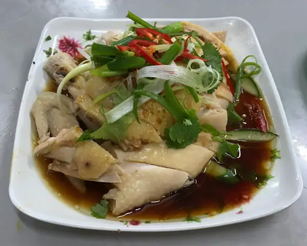 Poached Chicken At Yoon Kee Ipoh Stadium