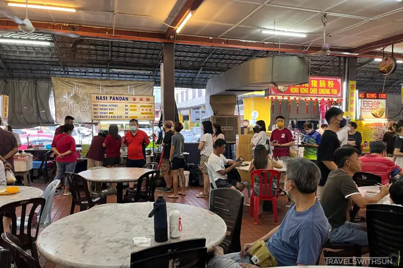 Popular Nasi Pandan Stall At Kam Wan Aneka Selera Restaurant, Ipoh