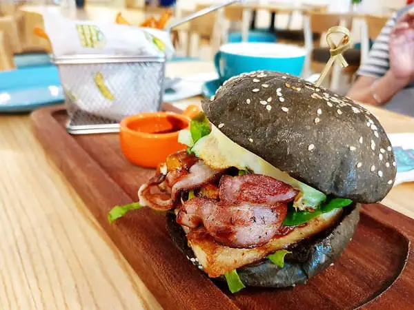 Pork belly burger by MOREL Restaurant