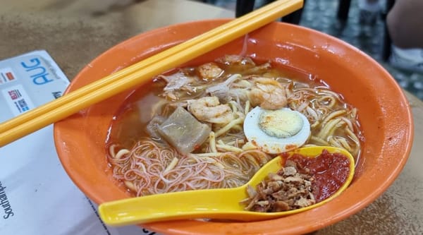 Prawn Noodles At Hokkien Mee @ New Cathay Cafe