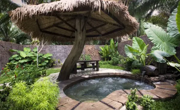 Private Jacuzzi at Felda Residence