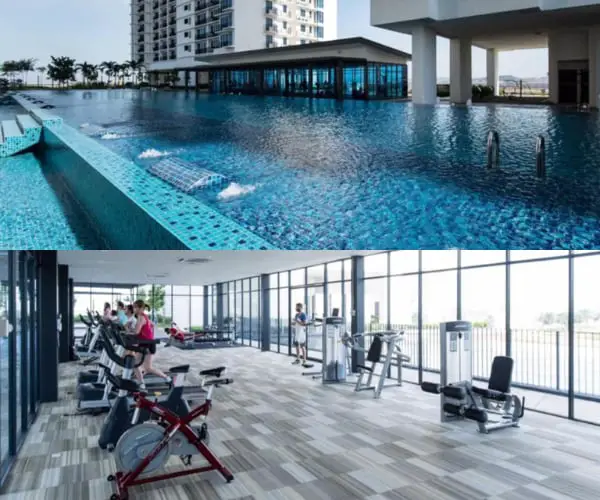 Public Facilities Include A Swimming Pool and Gym Room At Studio Room, Shah Alam