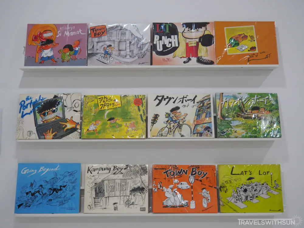 Published Comics At Lat House Gallery In Batu Gajah