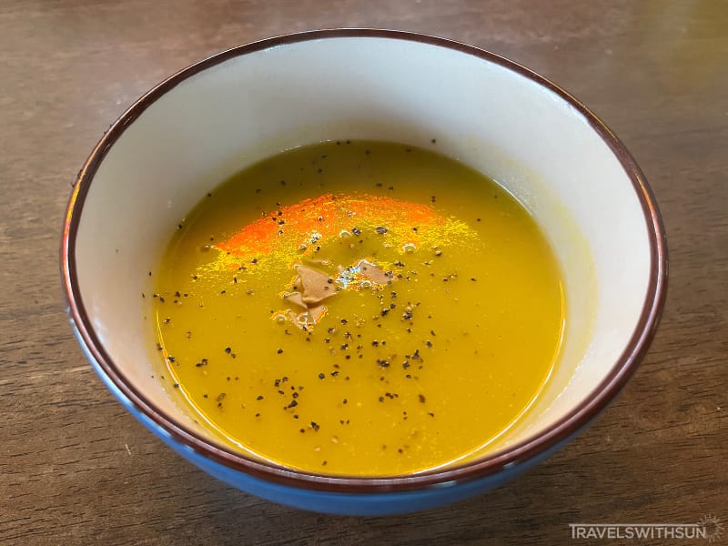 Pumpkin Soup At Fish And Chips By Bareeseta