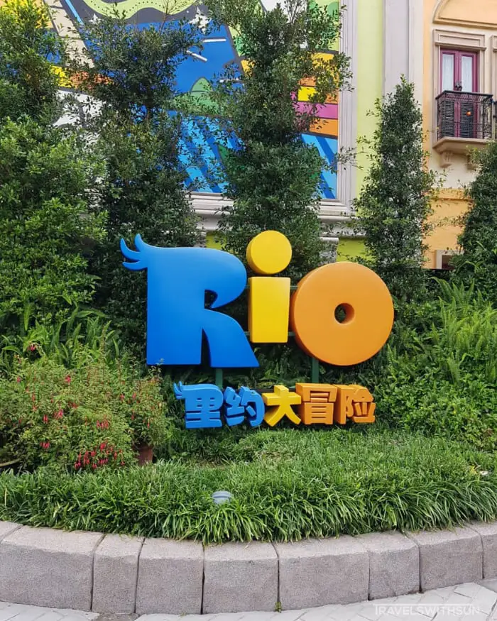 Rio Zone At Genting Highland Outdoor Theme Park