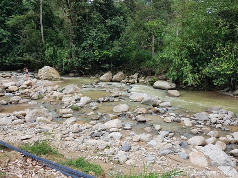 River At Camperz Hideout In Bentong