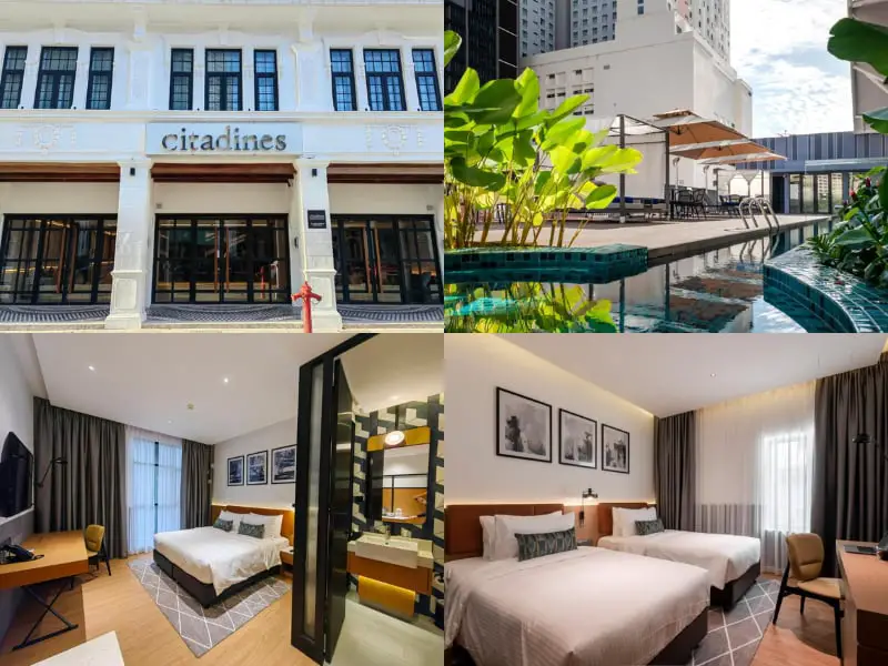 Rooms And Pool Of Citadines Connect In Georgetown Penang