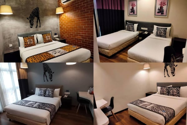 Safari Theme Bedrooms At 9 Square Hotel, Subang Jaya