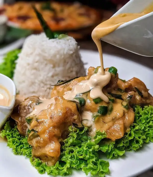 Salted Egg Butter Chicken Rice At JIBRIL SS15