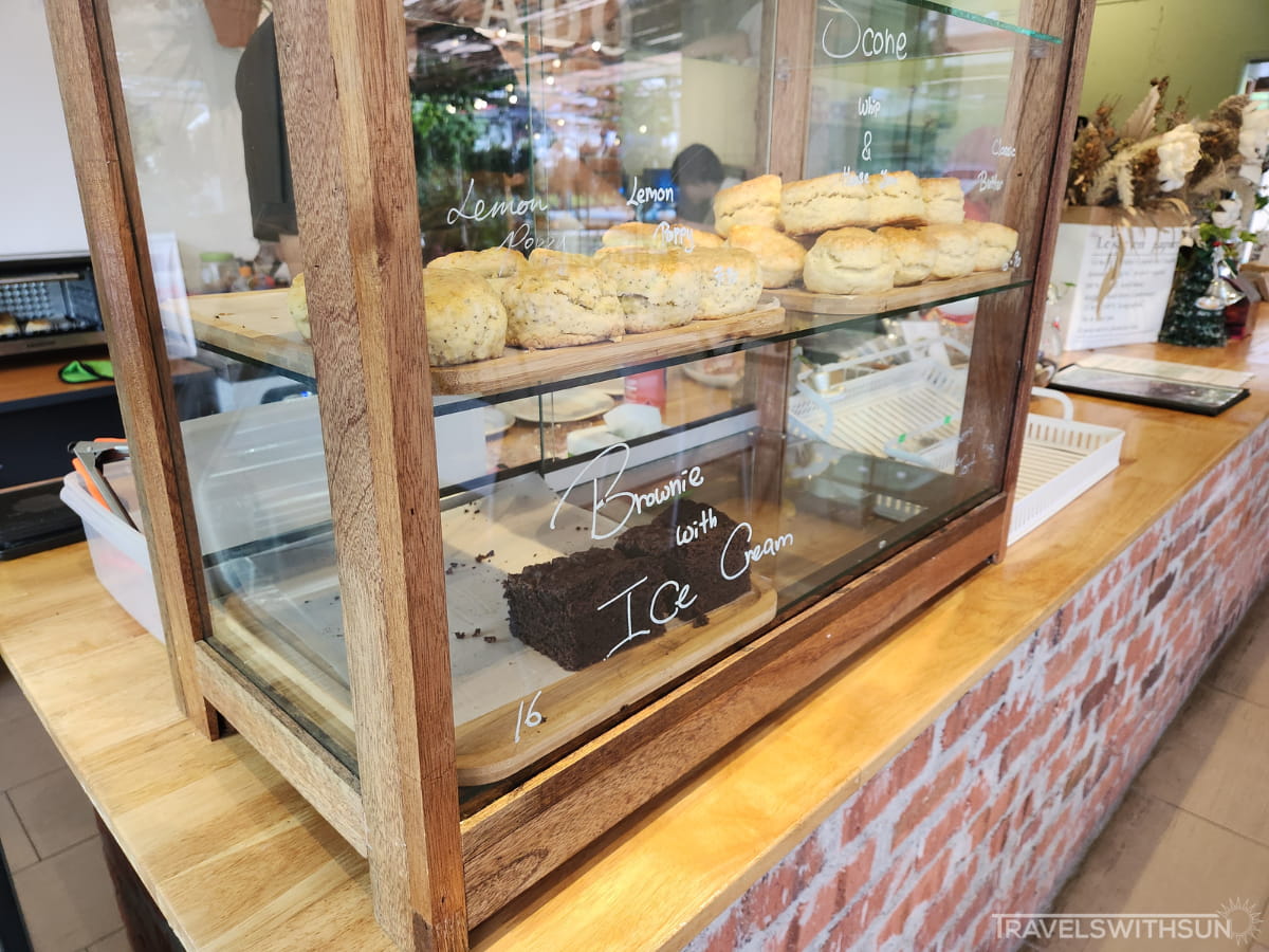 Scones On Display At Cado Cafe In Brinchang