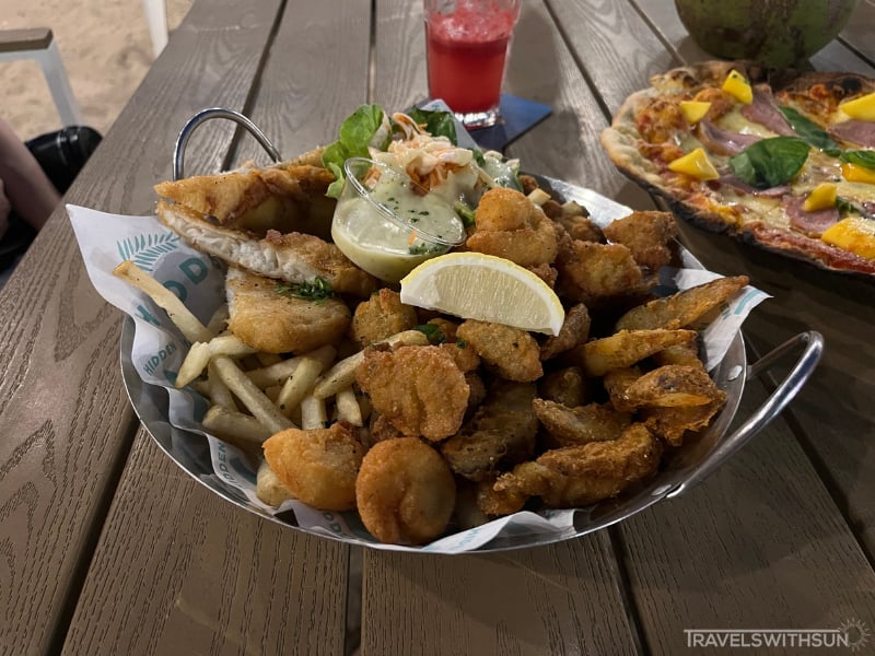 Seafood Platter At Hidden Langkawi, Tengah Beach