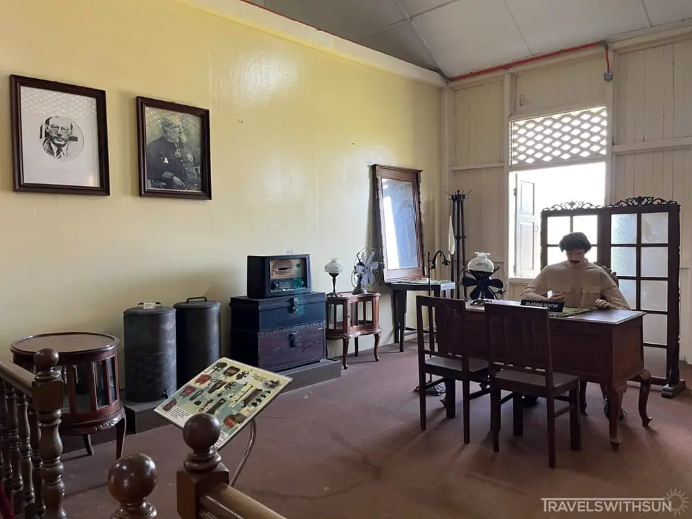 Set Up Of A British Style Office At Kota Ngah Ibrahim