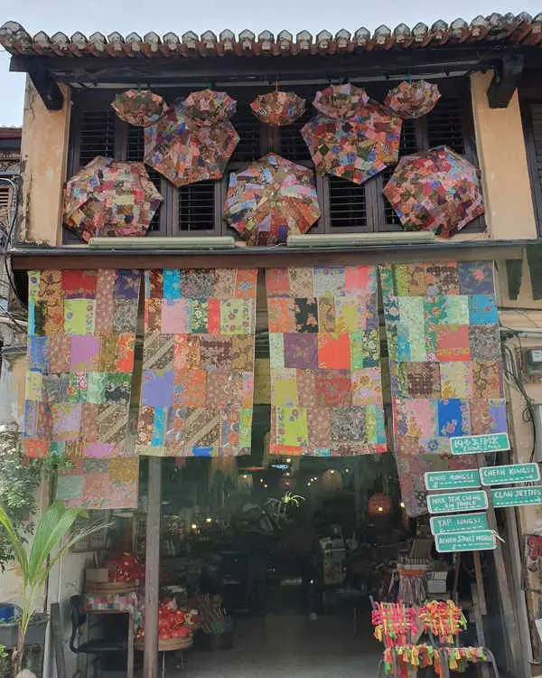 Shop Front Of 14 Living Story (14号生活馆) On Armenian Stree In Penang