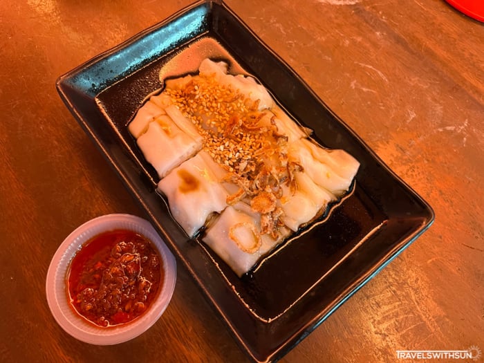 Shrimp Chee Cheong Fun At Ipoh Canning Dim Sum