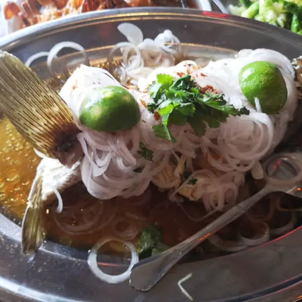Signature Fish Head Grouper Dish At Restoran Xinsan Enterprise