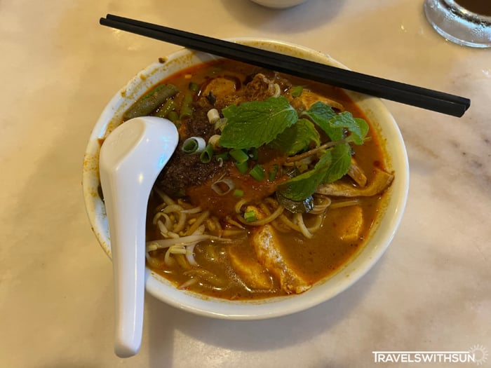 Signature Triple Meat Curry Mee At Lim Ko Pi In Ipoh