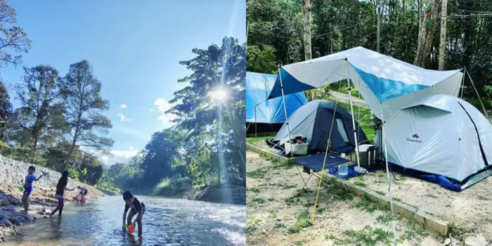 Sojuk Riverside Campsite At Batang Kali, Selangor
