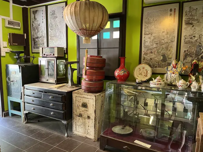 Some Of The Antiques On Display At Qing Xin Ling Leisure & Cultural Village