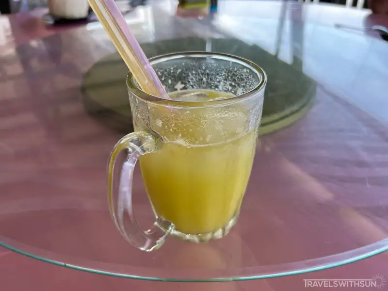 Sour Plum Juice At Rasa Sayang Seafood Restaurant In Kuala Sepetang