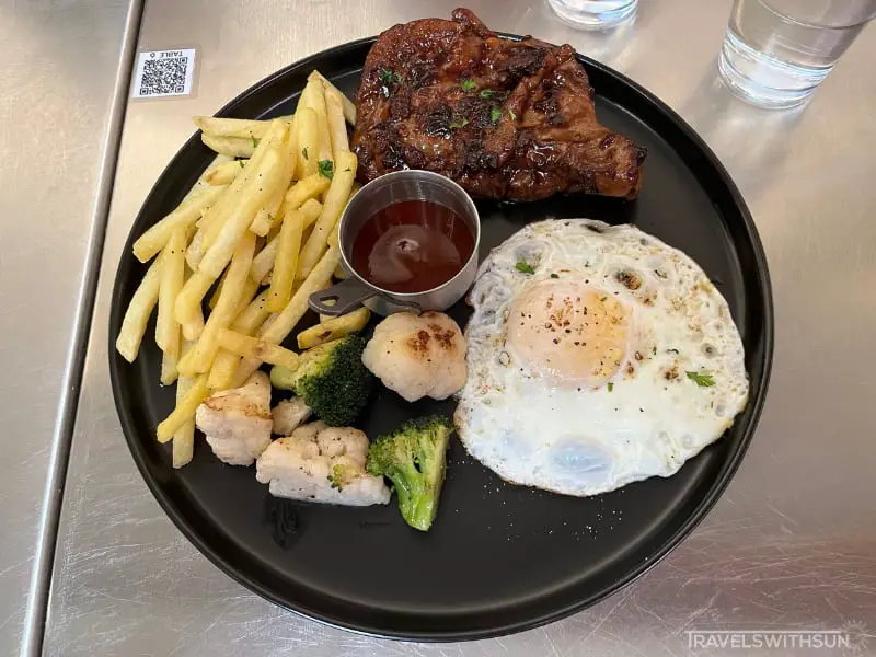 Soy Chicken Chop At Chapter 6 Cafe