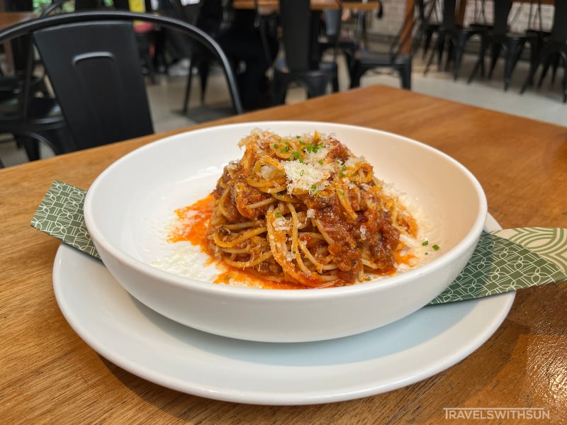 Spaghetti Bolognese With Beef At Plan B In Ipoh