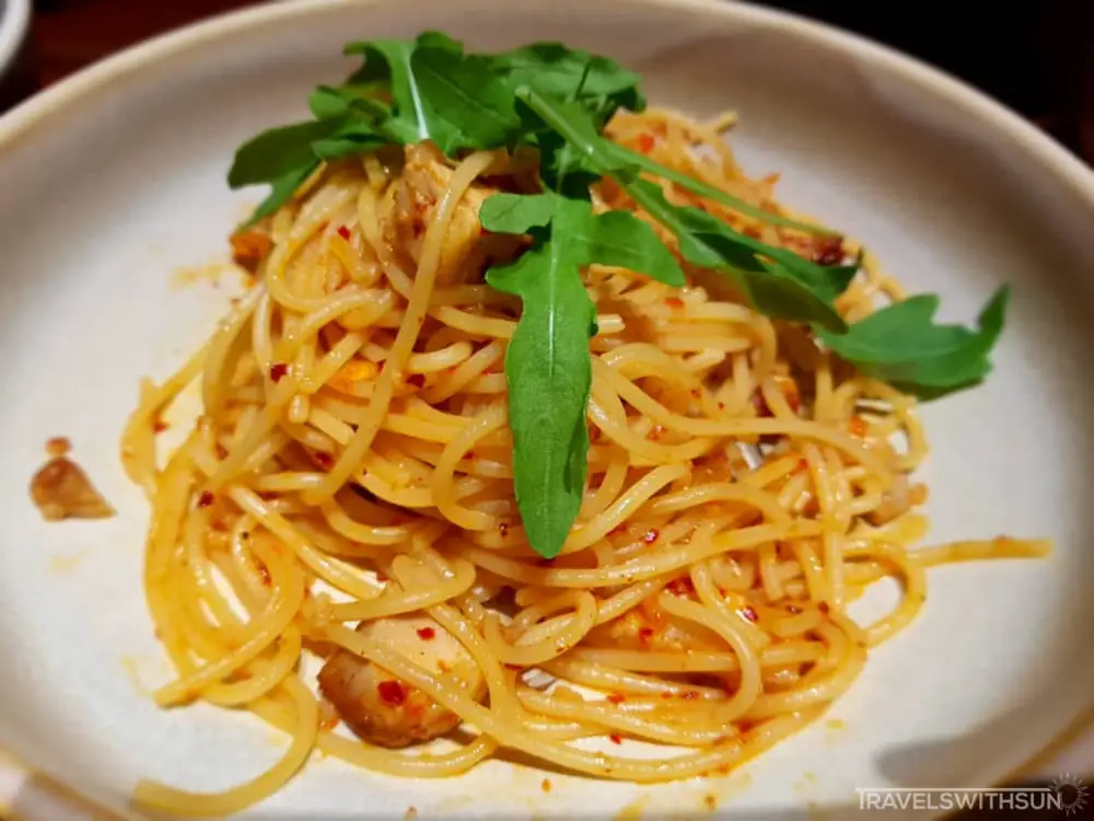 Spicy Aglio Olio At The Butcher’s Table In SS2, Petaling Jaya