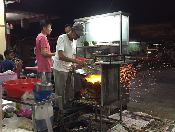 Stall Of Hua Soon Firework Char Koay Teow At Taiping