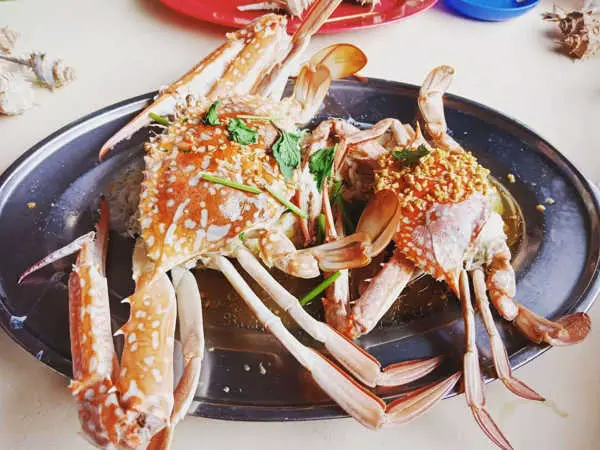 Steamed Crabs at Xin Kuala Sepetang Seafood Restaurant