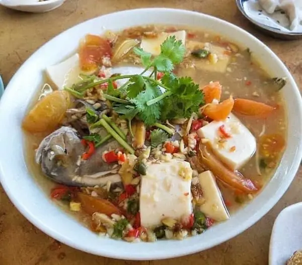 Steamed Fish At Restaurant Eng Meng