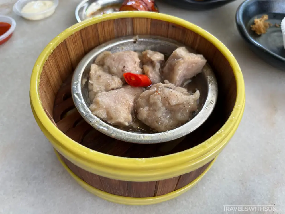 Steamed Pork Ribs With Black Bean Sauce At Fu Er Dai Dim Sum Restaurant In Penang
