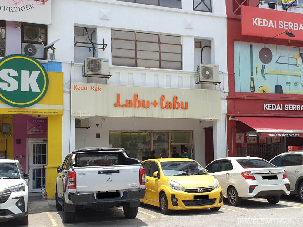 Storefront Of Labu + Labu Cake Shop At Petaling Jaya