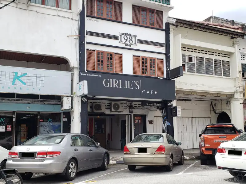 Street View Of Girlie's Cafe