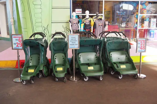 Strollers For Rent At Movie Animation Park Studios