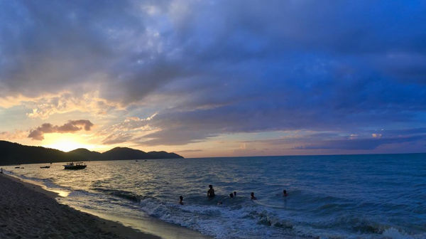 Sunset At Batu Feringgi Beach