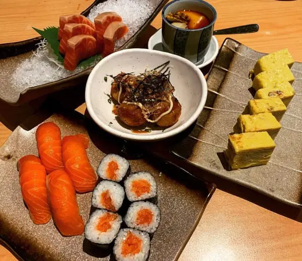 Sushi Set At Edo Ichi Island Plaza