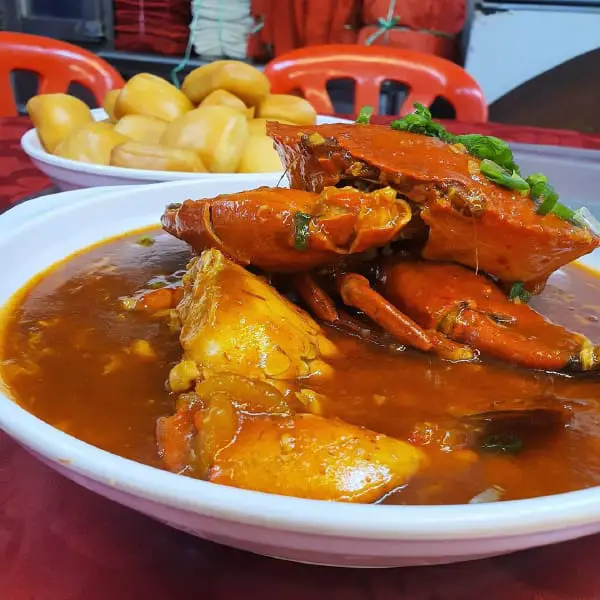 Sweet and Sour Crab with Mantao At Foo Chuan Seafood Restaurant