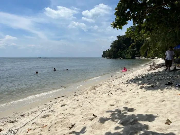 Swimming Is At Your Own Risk At Monkey Beach In Penang National Park