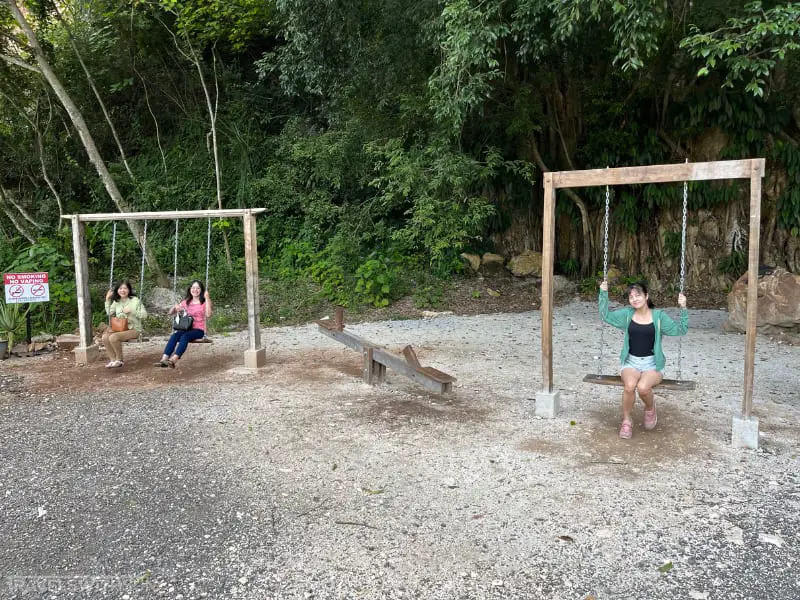 Swings At The Entrance To Tasik Cermin