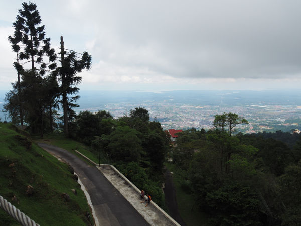Taiping town viewed from the top of Maxwell Hill