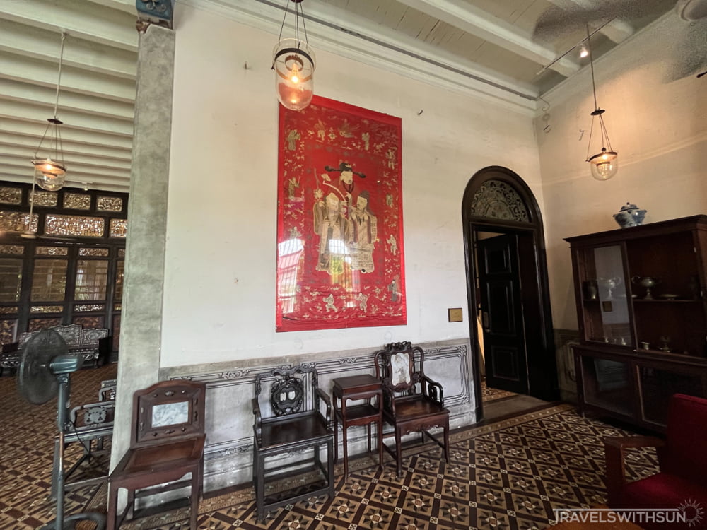 Tapestry Of Fuk Luk Sau Inside The Blue Mansion