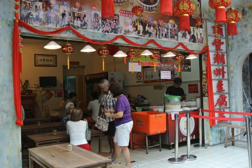 豆腐花位于怡保的二奶巷Jalan Panglima (Concubine Lane)