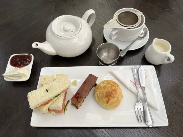 Tea Set For One At The Smokehouse Hotel & Restaurant, Cameron Highlands