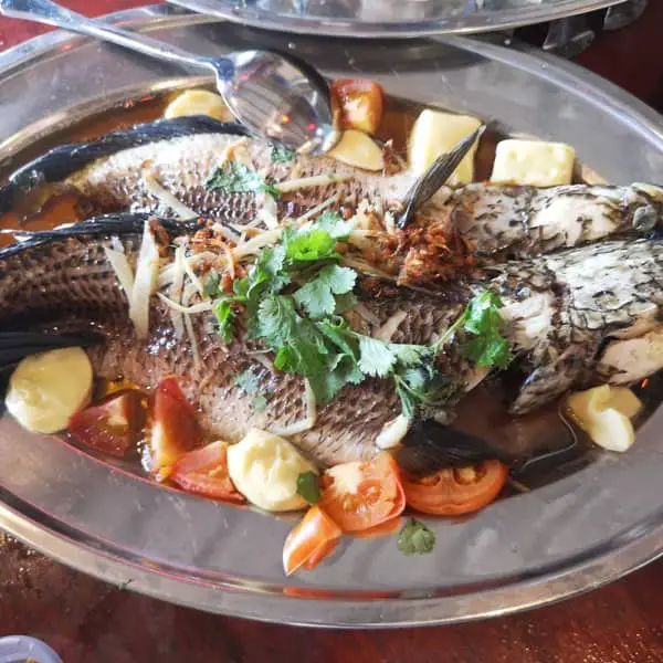 Teochew Steam Fish At Restoran Xinsan Enterprise
