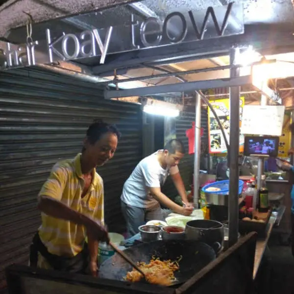The Chulia Street Char Kuey Teow Stall