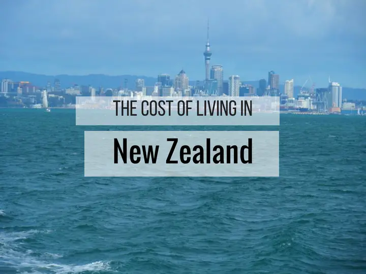 Cost of living in New Zealand (Working Holiday)